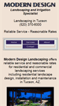 Mobile Screenshot of moderndesignlandscaping.com